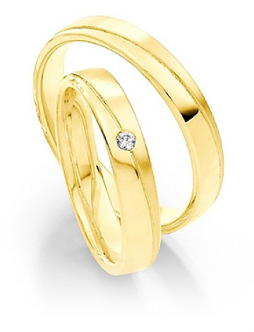 Saint Maurice-Twin Set-Til í gulu-,hvita- og rauðagulli