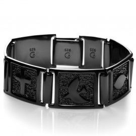Vera design - Infinity armband breitt - L