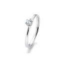 SOLITAIRE 14k gullhringur 0,20ct demantur