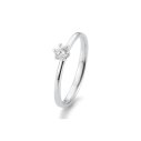 SOLITAIRE 14k gullhringur 0,15ct demantur