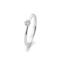 SOLITAIRE 14k gullhringur 0,10ct demantur